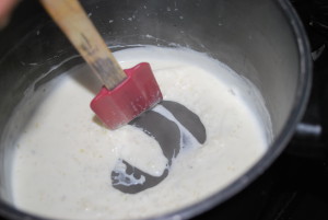 Your Bechamel is ready, sir