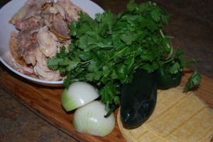 Tasty looking makings of this dish.