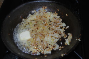 Butter meltin's and onion cookin's